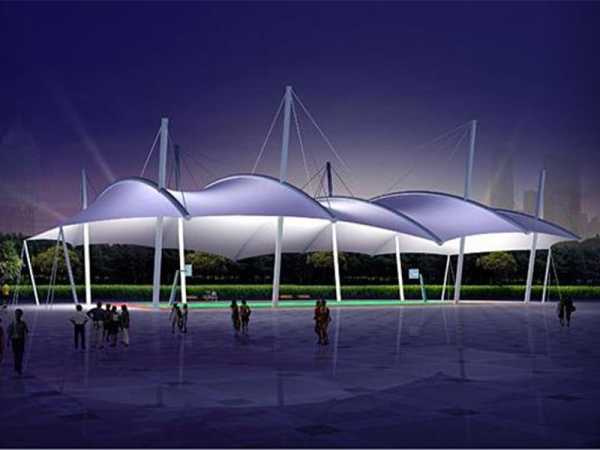 商業(yè)廣場(chǎng)膜結(jié)構(gòu)